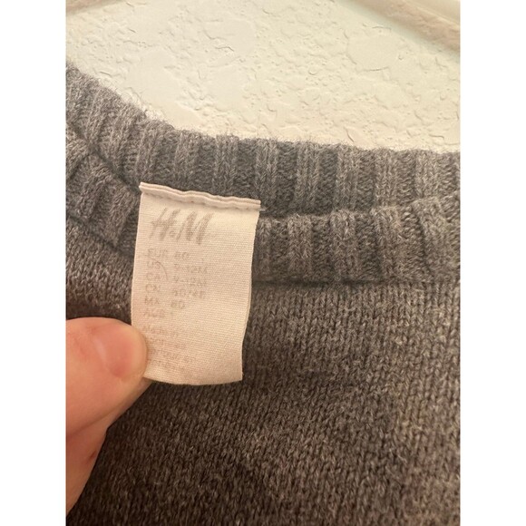 H&M 9-12 Month Knit Sweater Stripes Preppy Classic Crewneck - Picture 2 of 3